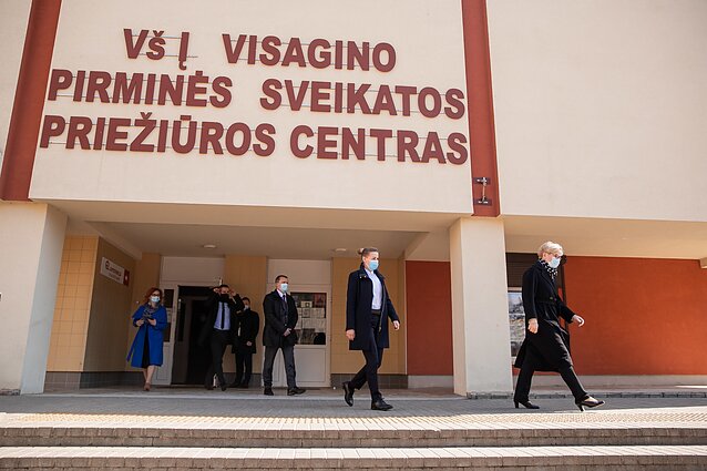 Ingrida Šimonytė apsilankė Visagine; vakcinavimas nuo COVID-19 Ingrida Šimonytė apsilankė Visagine; vakcinavimas nuo COVID-19