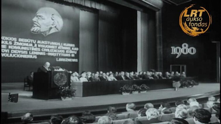 Tarybų Lietuva 1980 - 14. V. Lenino 110 metinėms