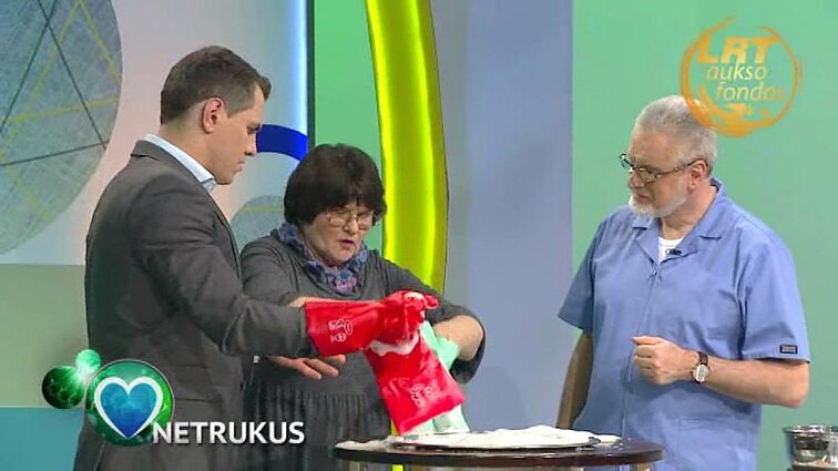 Klauskite daktaro.