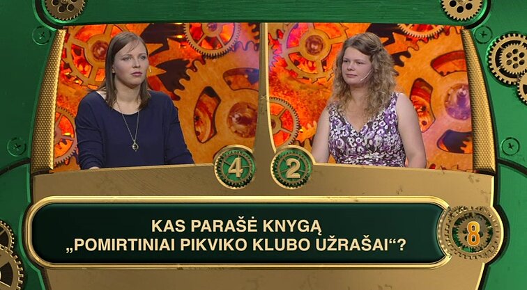 TV žaidimas „Kas ir kodėl?“.