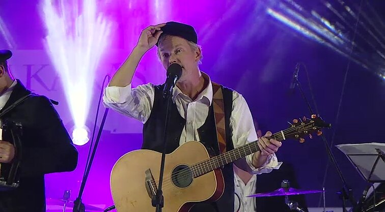 Nacionalinis bardų festivalis „Purpurinis vakaras“ 2014. Dalyvauja A.Kaniava