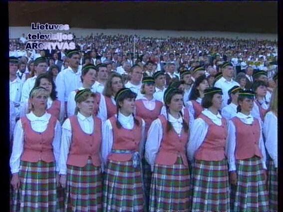 Pirmoji pasaulio lietuvių dainų šventė 1994. Dainų diena, 1 dalis