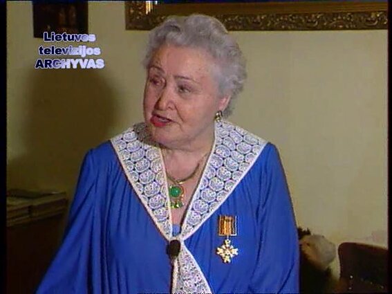 Keliai ir kryžkelės. Aktorė T. Vaičiūnienė