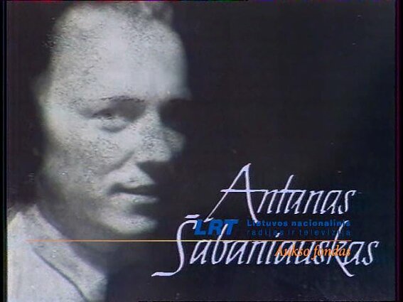Miniportretas. Antanas Šabaniauskas