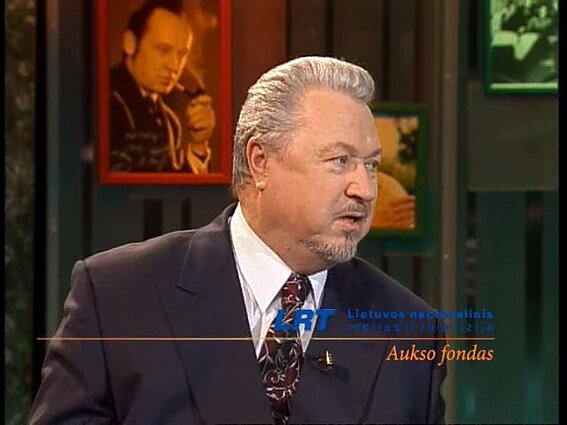 Vakaro autografas. Dainininkas Virgilijus Noreika