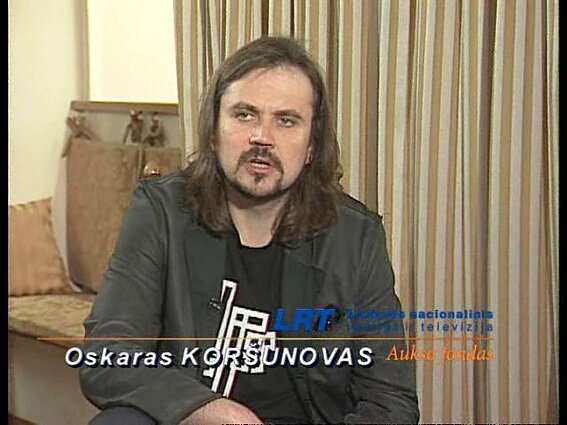Prieš spektaklį ("Oidipas karalius")
