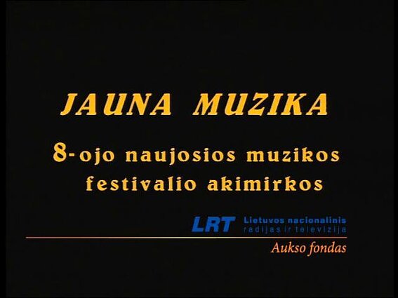 Muzikos svetainė. Festivalio „Jauna muzika" akimirkos.