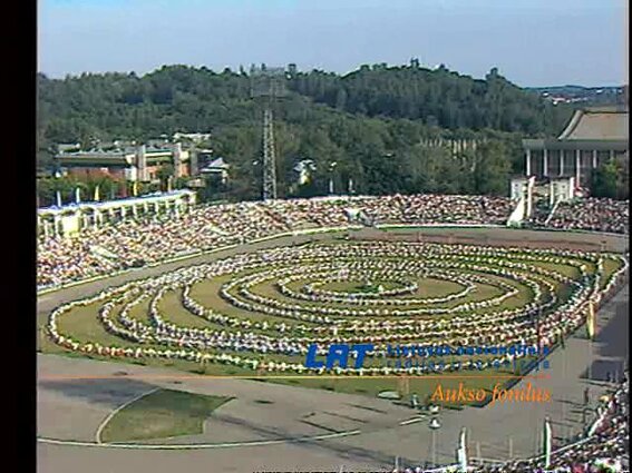 Pirmoji pasaulio lietuvių dainų šventė` 1994. Šokių diena, I dalis