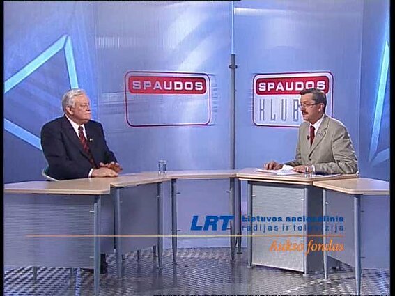 Spaudos klubas. Pokalbis su premjeru A. M. Brazausku apie referendumą dėl narystės Europos Sąjungoje