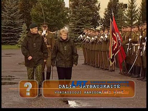 Klausimėlis: ką žinote apie Dalią Grybauskaitę?