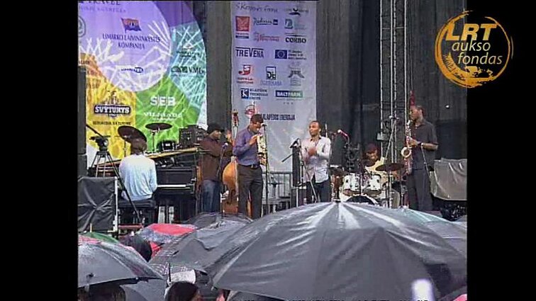 Džiazo vakaras. Abram Wilson (Didžioji Britanija) Klaipėdos pilies džiazo festivalyje 2005m.