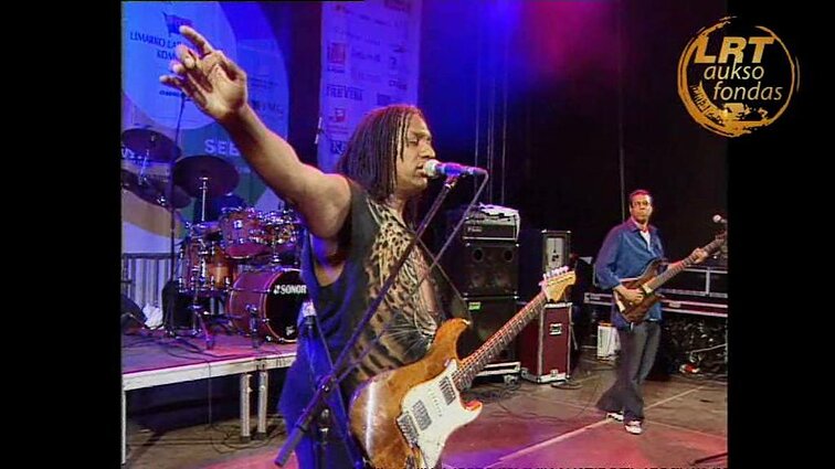 Džiazo vakaras. Hiram Bullock and "The Gang" Klaipėdos pilies džiazo festivalyje 2005m.