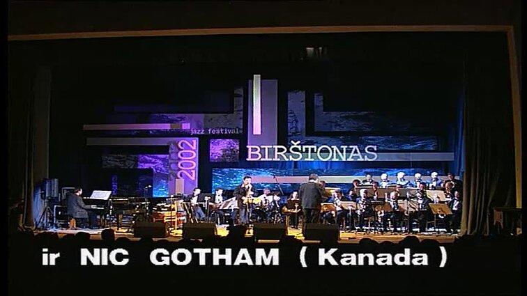 Džiazo vakaras. Birštono džiazo festivalįs 2002  