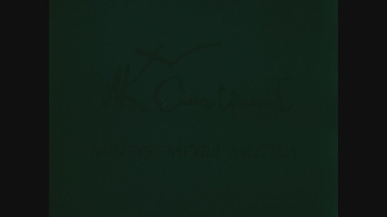 M. K. Čiurlionis. Mintys, dailė, muzika