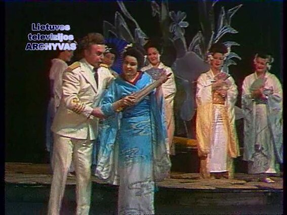 Dž. Pučinis. Opera „Madam Baterflai" (I veiksmas).