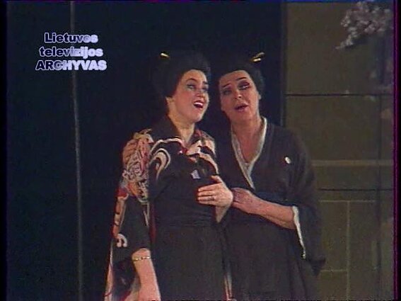 Dž.Pučinis. Opera „Madam Baterflai" (II veiksmas).