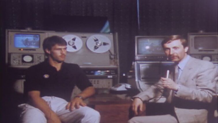 Laidos „Sporto studija" siužetai: Šarūnas Marčiulionis