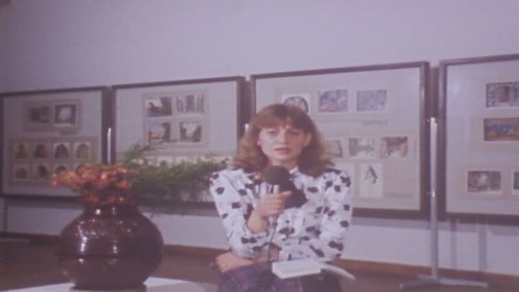 Laidų „Molbertas“, „Vitrina“ siužetai: architektas Vladimiras Dubeckis, jo kūryba, isntaliacijų paroda