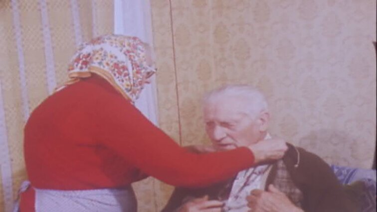 Laidos „Kultūros metraščiai“ siužetai: kanklininkas Antanas Degutis, Skriaudžiai