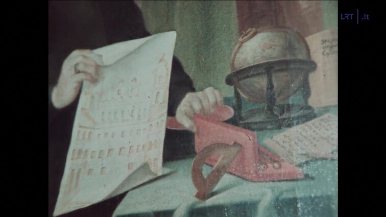 Laidos „Mokslo pasaulis“ siužetai: Tado Žebrausko asmenybė, instituto freska