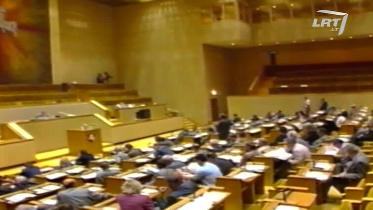 Panoramos archyvai. Seime svarstomos Juozo Bernatonio ir Nerio Germano kandidatūros