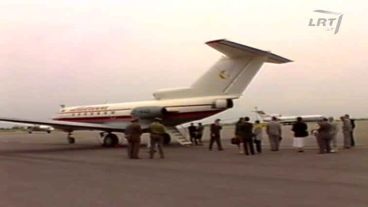 Panoramos archyvai. Adolfas Šleževičius lankosi Suomijoje