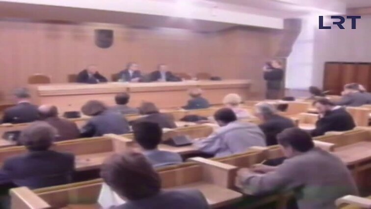 Panoramos archyvai. ET Parlamentinės Asamblėjos prezidento Miguel Angel Martinez spaudos konferencija