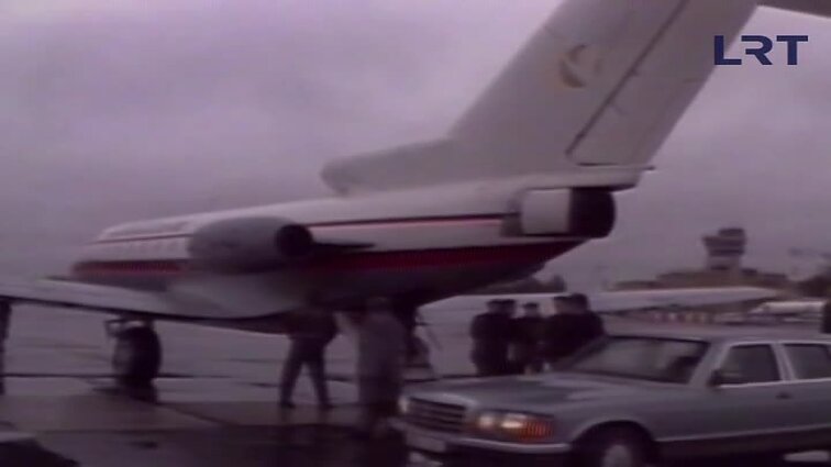 Panoramos archyvai. Adolfas Šleževičius lankosi Estijoje