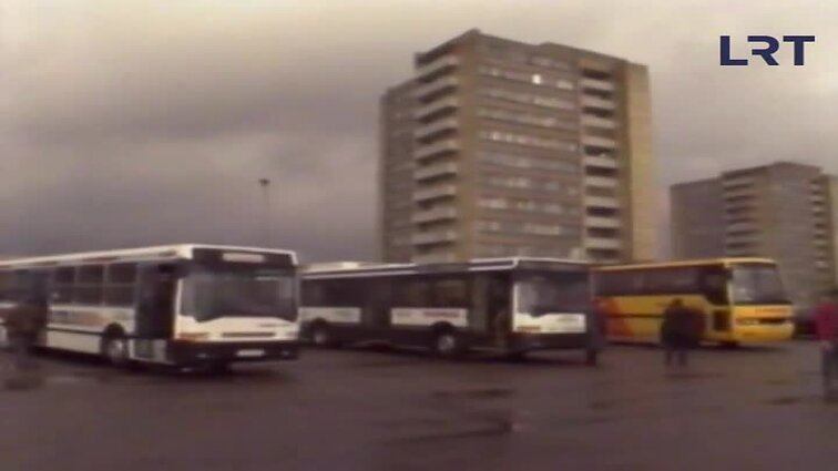 Panoramos archyvai. Miesto autobusai