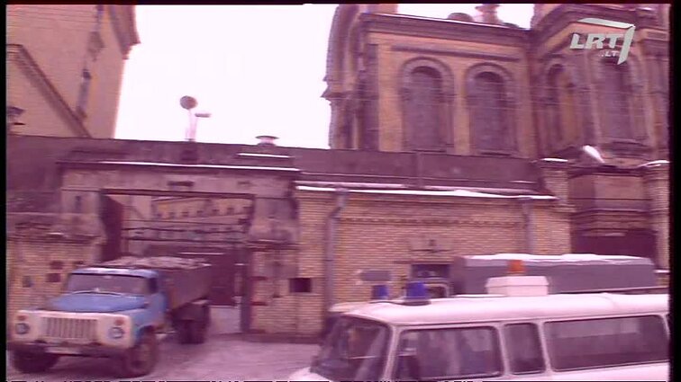 Panoramos archyvai. Mykolas Burokevičius ir Juozas Jarmalavičius Lukiškėse