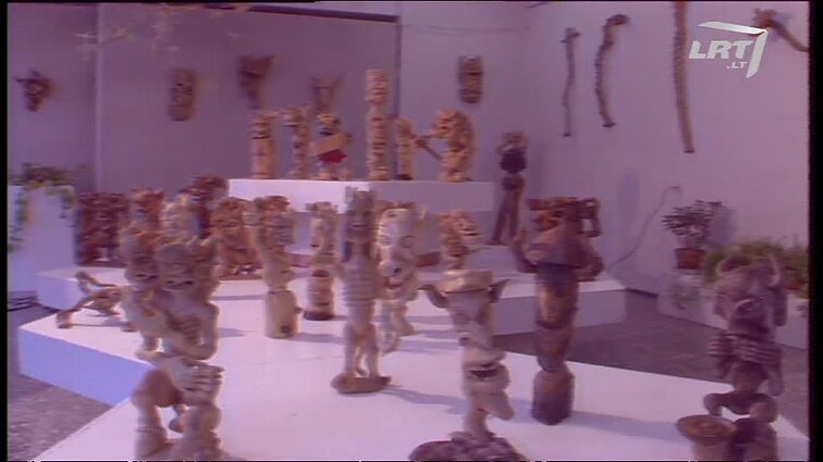 Panoramos archyvai. Gedimino Jurėno velnių paroda.