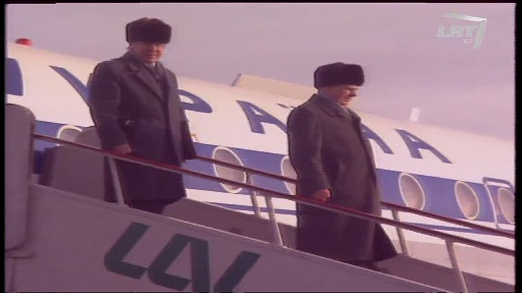 Panoramos archyvai. Leonido Kravčiuko vizitas Lietuvoje