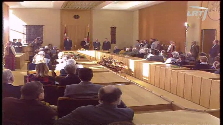 Panoramos archyvai. „Panoramos“ laidos anonsas 1994-02-15