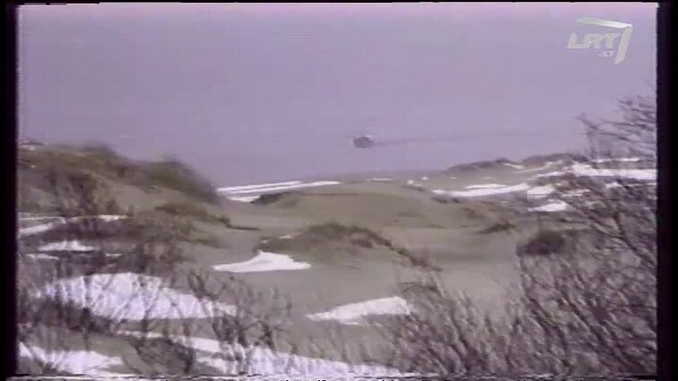 Panoramos archyvai. Naftos gręžinys DF-6 Baltijos jūroje