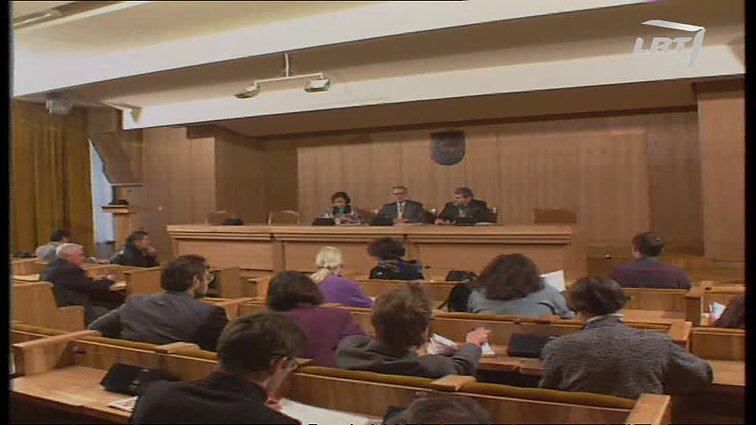 Panoramos archyvai. Opozicijos spaudos konferencija