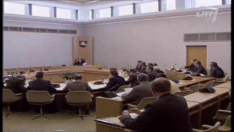 Panoramos archyvai. Vyriausybės posėdis