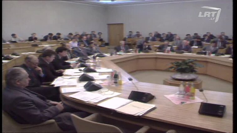 Panoramos archyvai. Vyriausybės posėdis - Energetika