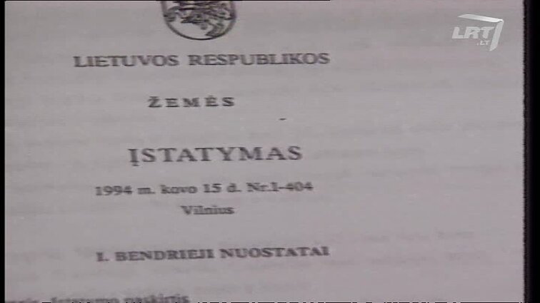 Panoramos archyvai. Seimas pritarė žemės įstatymo pataisoms