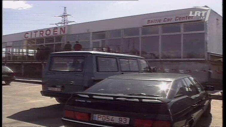 Panoramos archyvai. Reklama „Citroen“