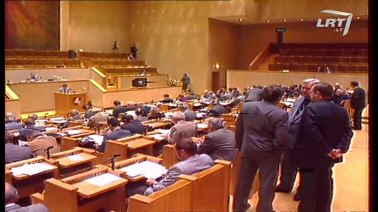 Panoramos archyvai. Seimo posėdis