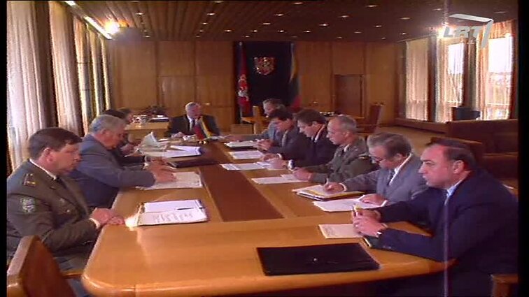 Panoramos archyvai. Gynybos tarybos posėdis