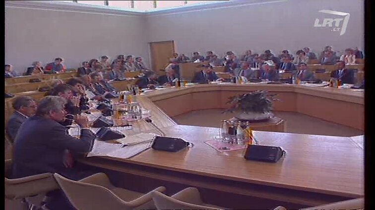 Panoramos archyvai. Vyriausybės posėdis
