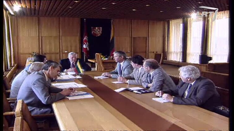 Panoramos archyvai. Užsienio politikos koordinacinės tarybos posėdis