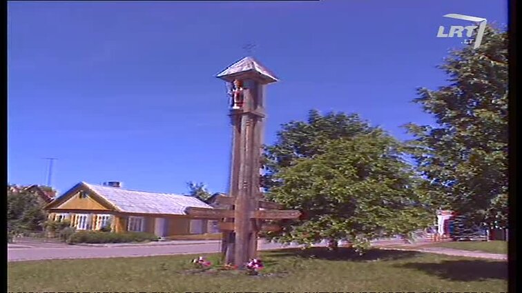 Panoramos archyvai. Paminklas Vincui Krėvei-Mickevičiui.