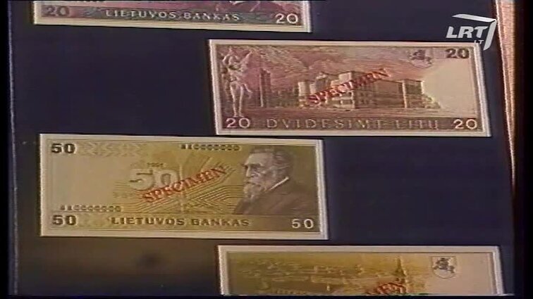 Panoramos archyvai. Paroda lito įvedimo metinėms paminėti