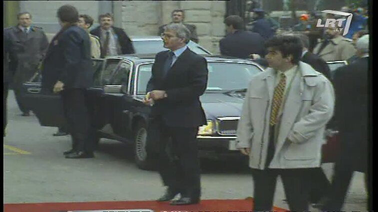Panoramos archyvai. Būsimasis Džono Meidžoro (John Major) vizitas į Lietuvą