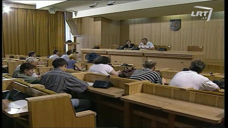 Panoramos archyvai. Seimo nario Juliaus Veselkos spaudos konferencija