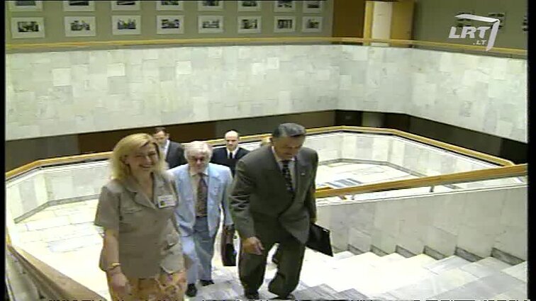 Panoramos archyvai. Kanados Parlamento sekretoriaus vizitas