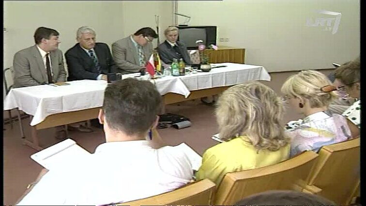 Panoramos archyvai. Lenkijos Gynybos ministro viešnagė