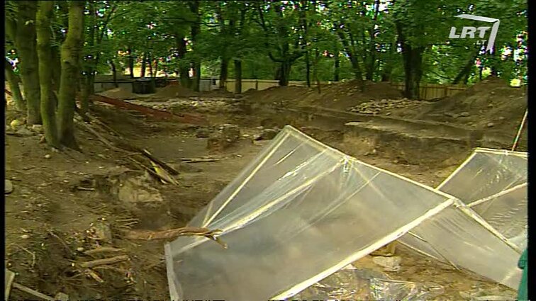 Panoramos archyvai. Tuskulėnų parko kasinėjimai